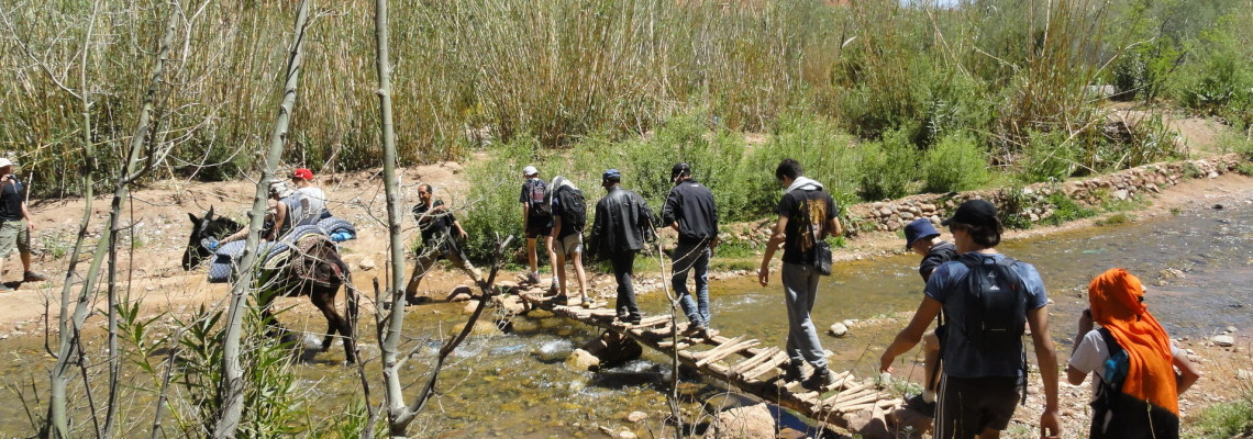 Randonnée muletière au Maroc