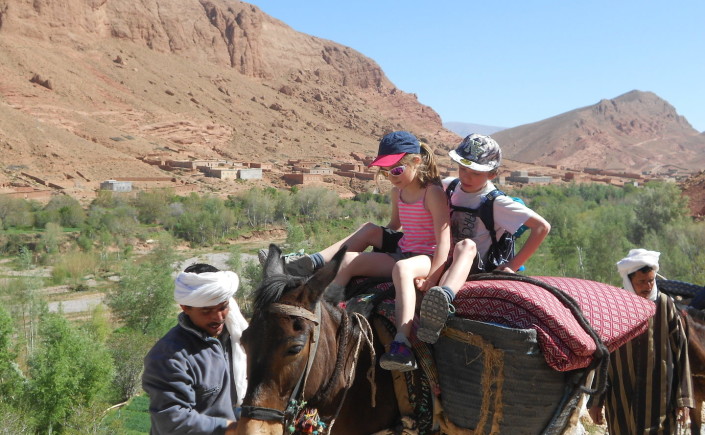 Randonnée muletière au Toubkal, Maroc